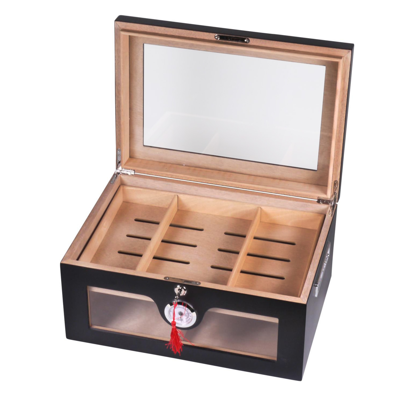 Humidor schwarz matt